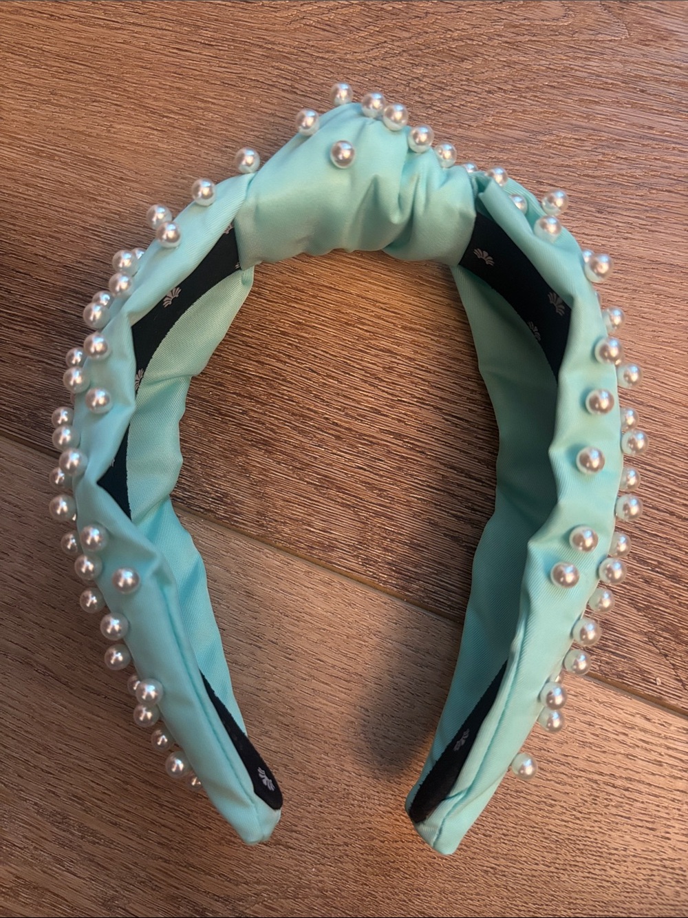 Stoney Clover Lane Mint Pearl-Embellished Headband